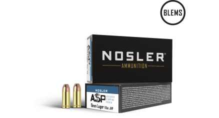 9mm 115gr JHP ASP Handgun Ammunition(50ct) (BLEM)