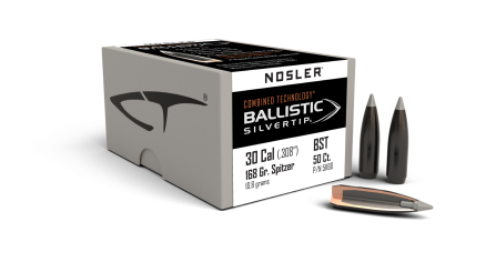 30 Caliber 168gr Ballistic Silvertip (50ct)