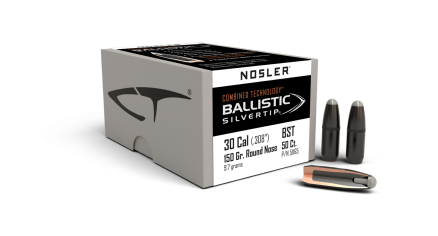 30 Caliber 150gr RN Ballistic Silvertip (50ct)