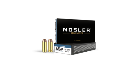 40 S&W 180gr JHP ASP Handgun Ammunition