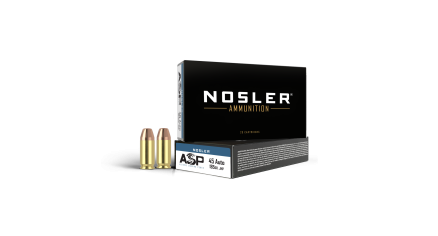 45 ACP 185gr JHP ASP Handgun Ammunition (50ct)