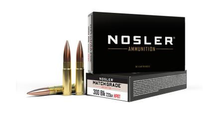 300 AAC Blackout 220gr Subsonic Match Grade Ammunition