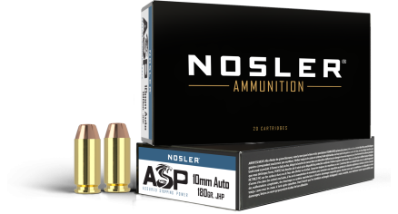 10mm 180gr JHP ASP Handgun Ammunition (50ct)