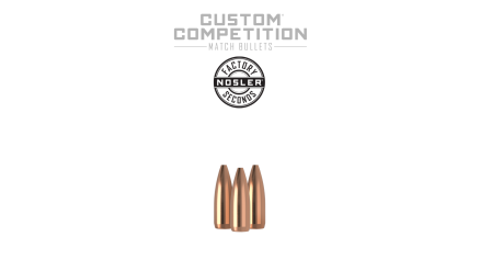 22 Caliber 52gr Custom Competition HPBT (Factory Seconds) | 100 Count