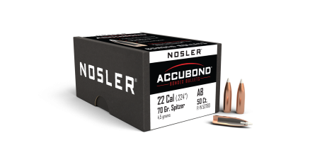 22 Caliber 70gr AccuBond SP (50ct)
