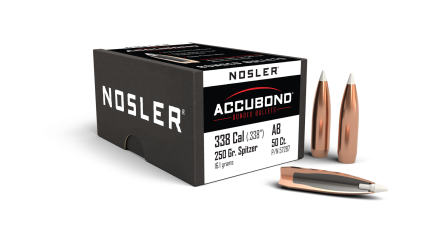 338 Caliber 250gr AccuBond (50ct)