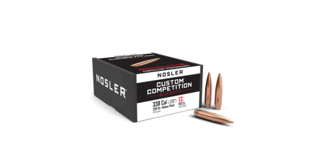 338 Caliber 250gr HPBT Custom Competition (100ct)