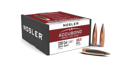 338 Caliber 265gr AccuBond Long Range (100ct)