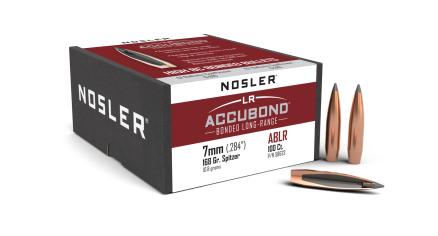 7mm 168gr AccuBond Long Range (100ct)