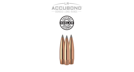 7mm 150gr AccuBond Long Range (Factory Seconds) | 100 Count