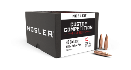 30 Caliber 190gr HPBT Custom Competition (250ct)