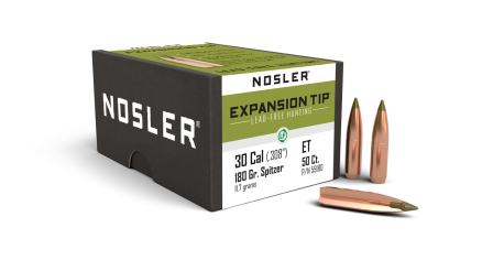 30 Caliber 180gr Expansion Tip Lead Free (50ct)