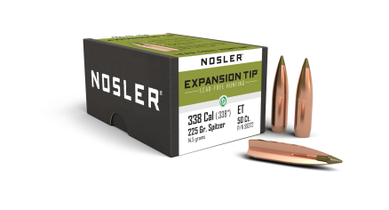 338 Caliber 225gr Expansion Tip Lead Free (50ct)