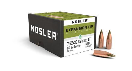 7.62x39mm 123gr Expansion Tip Lead Free (50ct)