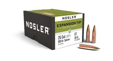25 Caliber 100gr Expansion Tip Lead Free (50ct)