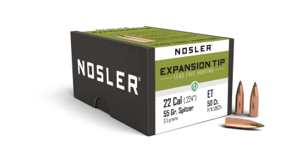 22 Caliber 55gr Expansion Tip Lead Free (50ct)