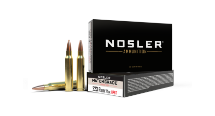 223 Rem 77gr Custom Competition Match Grade Ammunition