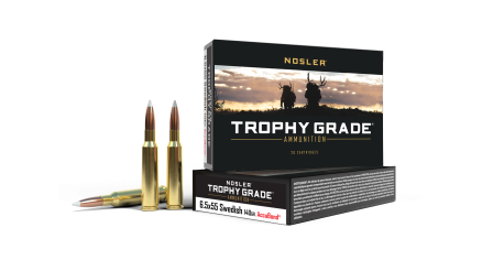 6.5x55 Mauser 140gr AccuBond Trophy Grade Ammunition