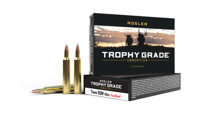 7mm RUM 160gr AccuBond Trophy Grade Ammunition
