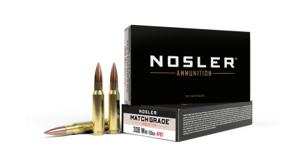 308 Winchester 155gr HPBT Custom Competition Match Grade Ammunition