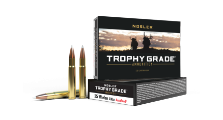 35 Whelen 225gr AccuBond Trophy Grade Ammunition