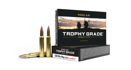 338 Win Mag 250gr AccuBond Trophy Grade Ammunition