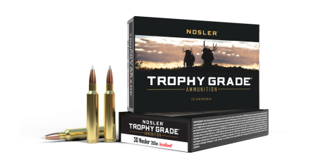 30 Nosler 200gr AccuBond Trophy Grade Ammunition