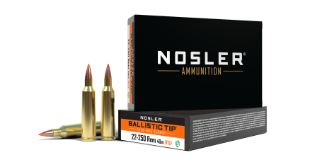 22-250 Remington 40gr Ballistic Tip Lead Free Varmint Ammunition