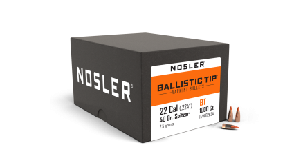 22 Caliber 40gr Ballistic Tip Varmint (1000ct)