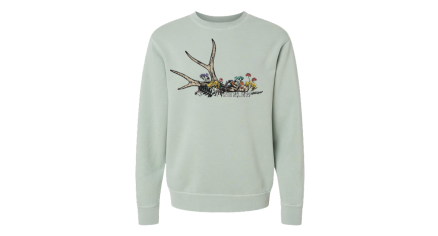 Antler Logo Sage Sweatshirt