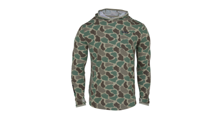 Long Sleeve Bamboo Hoodie | Duck Camo