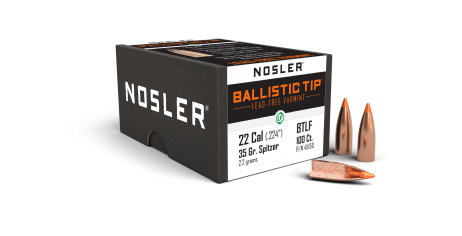 22 Caliber 35gr Ballistic Tip Lead Free (100ct)