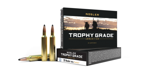 28 Nosler 160gr Partition Trophy Grade Ammunition
