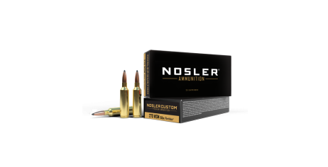 270 Winchester Short Magnum 150gr Partition NoslerCustom Ammunition