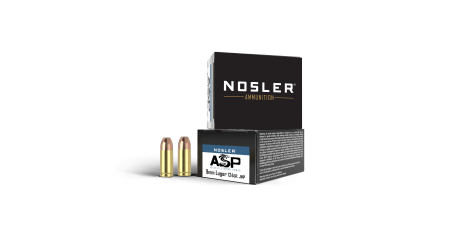9mm Luger 124gr JHP ASP Handgun Ammunition (20ct)