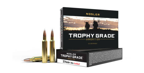 30 Nosler 200gr AccuBond Trophy Grade Ammunition