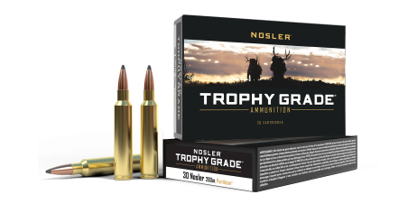 30 Nosler 200gr Partition Trophy Grade Ammunition