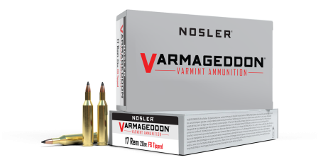 17 Remington 20gr Tipped Varmageddon Ammunition