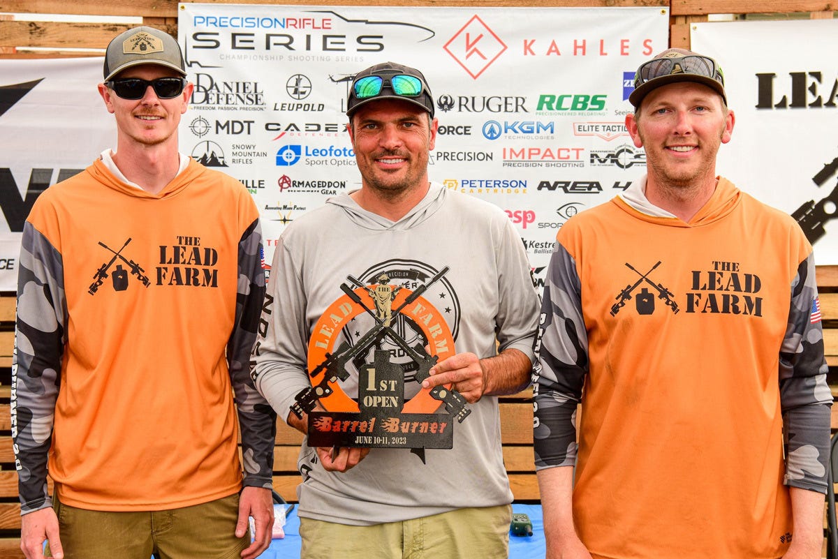 Nosler’s Nick Gadarzi Wins Lead Farm Barrel Burner 2.0