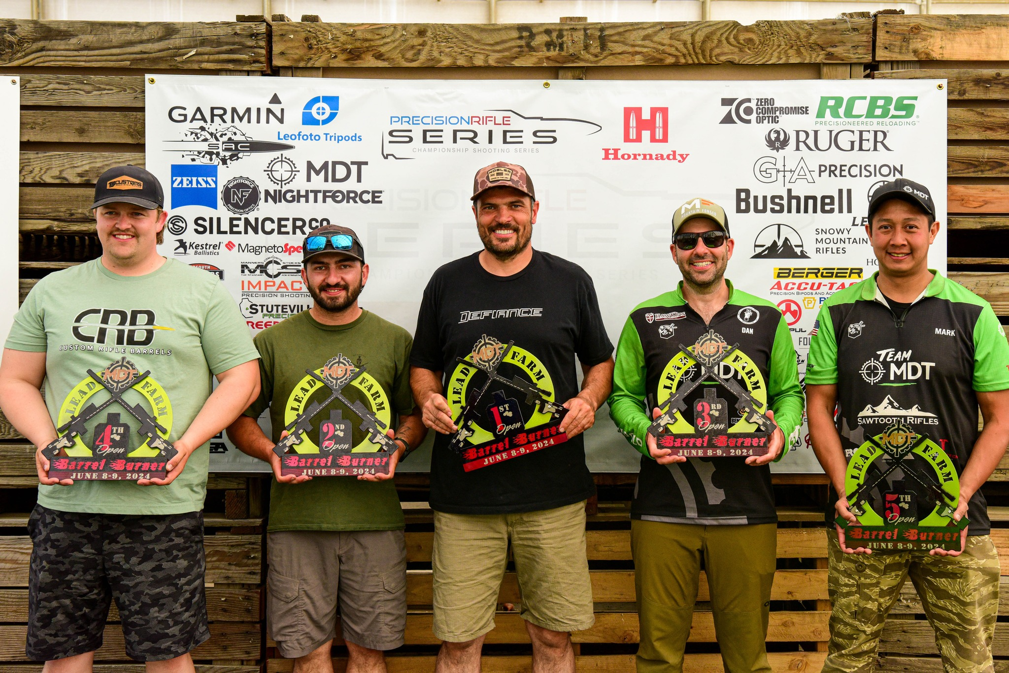 Nosler Sponsored Shooter Nick Gadarzi Secures First Place at Lead Farm Barrel Burner 2.0 