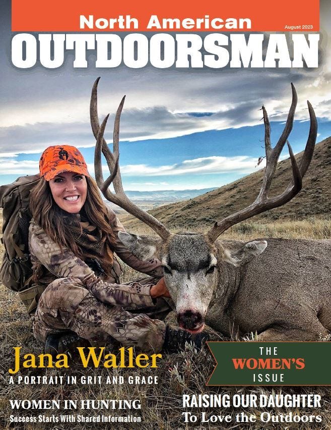 Nosler’s Jana Waller in North American Outdoorsman’s Annual Women’s Issue